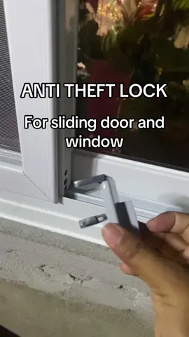 Iwas nakaw Keri ng lumabas sa bahay☺️☺️  #antitheftdoorlock #homesecurity #lockdoor #doorlock #slidingdoor #slidingwindow #slidingwindowlock 