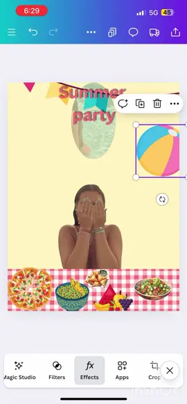 Summer party poster idea #poster 