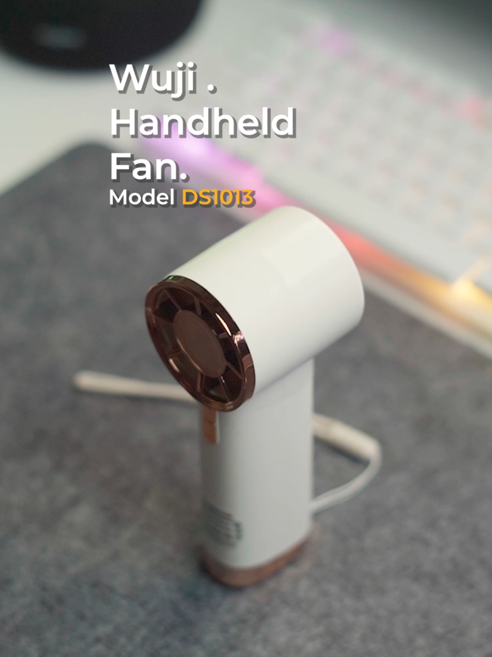 kipas turbo wuji dengan 100 speed yang pas di genggaman. #kipas #kipasturbo 