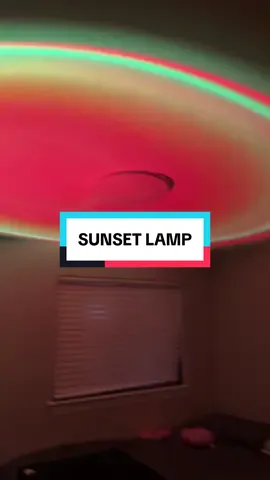 i never even wanna leave my room anymore #tiktokshopfinds #tiktokshopping #fyp #ttshop #sunsetlamp #ledlights #bedroomdesign 