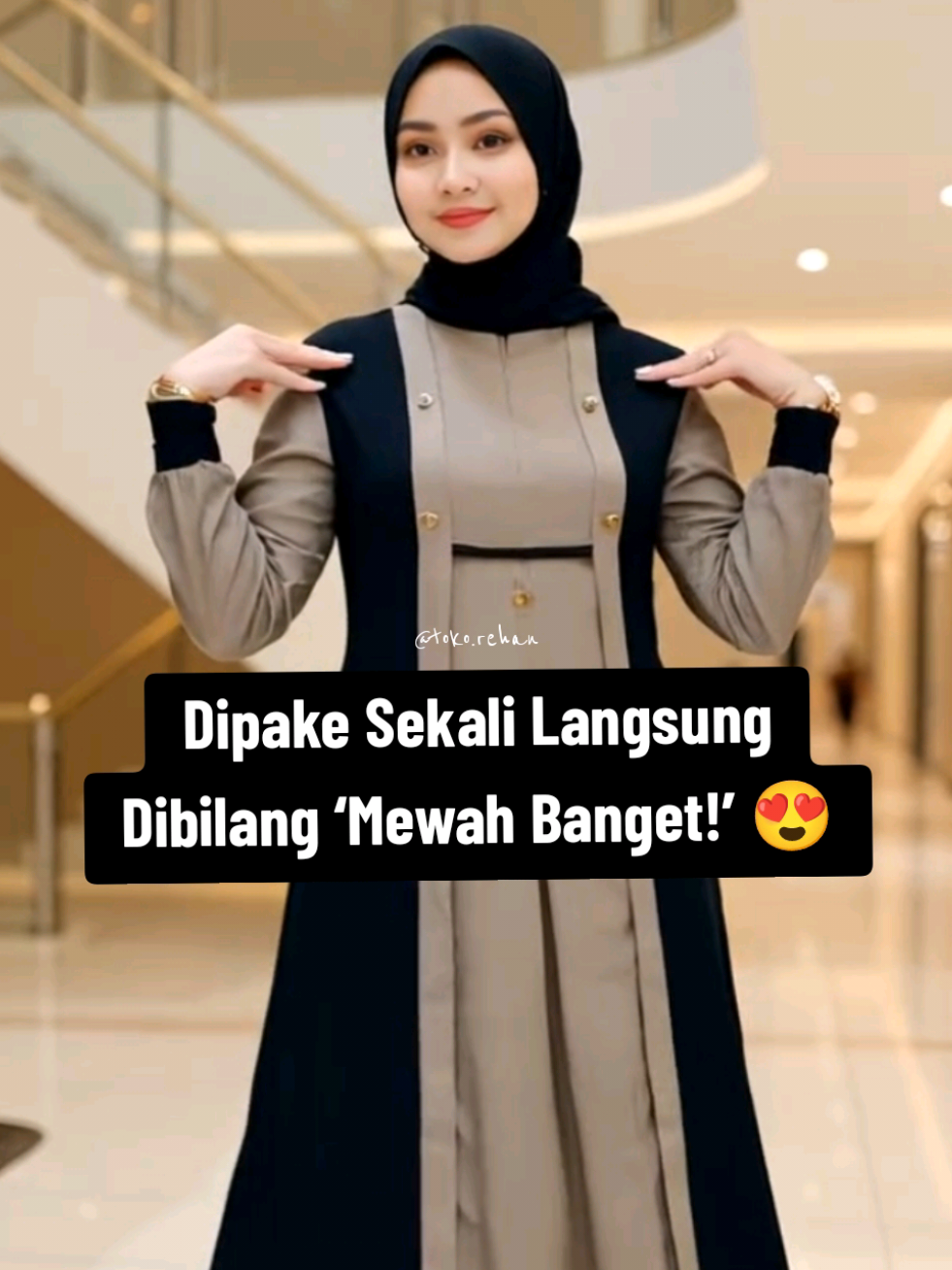 Nggak perlu full payet untuk tampil glamor — desain elegan & potongan rapi udah cukup! Gamis ini cocok buat kamu yang suka tampil clean, classy, dan tetap nyaman. 💎 Warna netral & mudah dipadukan 💎 Desain longgar, jatuh cantik 💎 Bisa buat kerja, arisan, acara keluarga Langsung checkout sebelum warnanya sold out! #GamisCantik2025 #FashionMuslimah #GamisModern #HijabOutfit #GamisBerkelas #GamisFormal #MuslimahElegan #OOTDHijabers #gajiansale 