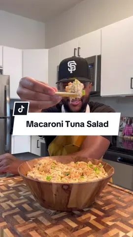 This Macaroni Tuna Salad held us down back in the day & No Tomatoes please! 🍅 • You can find the full recipe in the Deluxe Edition of my newly released Smoke & Sandals summer cookbook. Hit the link in my bio to grab your copy! • 💡 Recipe Tip: Want to keep it high-protein and lighter? Swap the mayo for Greek yogurt and use protein-packed noodles instead. #macaronitunasalad #tunasalad #tuna #tunarecipes #lunchrecipes #lunchideas #quickrecipes #summerrecipes #highprotein #lowcalories #fyppp 