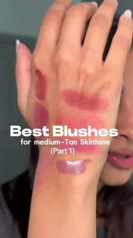 Shade twins!!! Your wish is my command! ❤️ here is part 1 of Best Blushes for medium tan skintone ❤️ These blushes don’t just show up on our medium tan skintone, they look FLATTERING!! It’s a nuanced difference.  @loréal paris usa Lumi blush in Glowy True Rose @Fenty Beauty Hot Cheeks in Cherry Pop @milkmakeup Jelly Blush in Chill @Rare Beauty Soft Pinch blush in encourage @Tower 28 Beauty GetSet Blush in Sawtelle Slushie @VIOLETTE FR Bisou Blush in Aïssa [Blushes for medium tan skintone, medium tan skintone makeup, shade twins blushes, best blushes, blush recommendations for medium skin] #shadetwins #shadetwinstanskin #shadetwinsblushedition #bestblushes #blushrecommendations #mediumtanskin #tanskinmakeup 