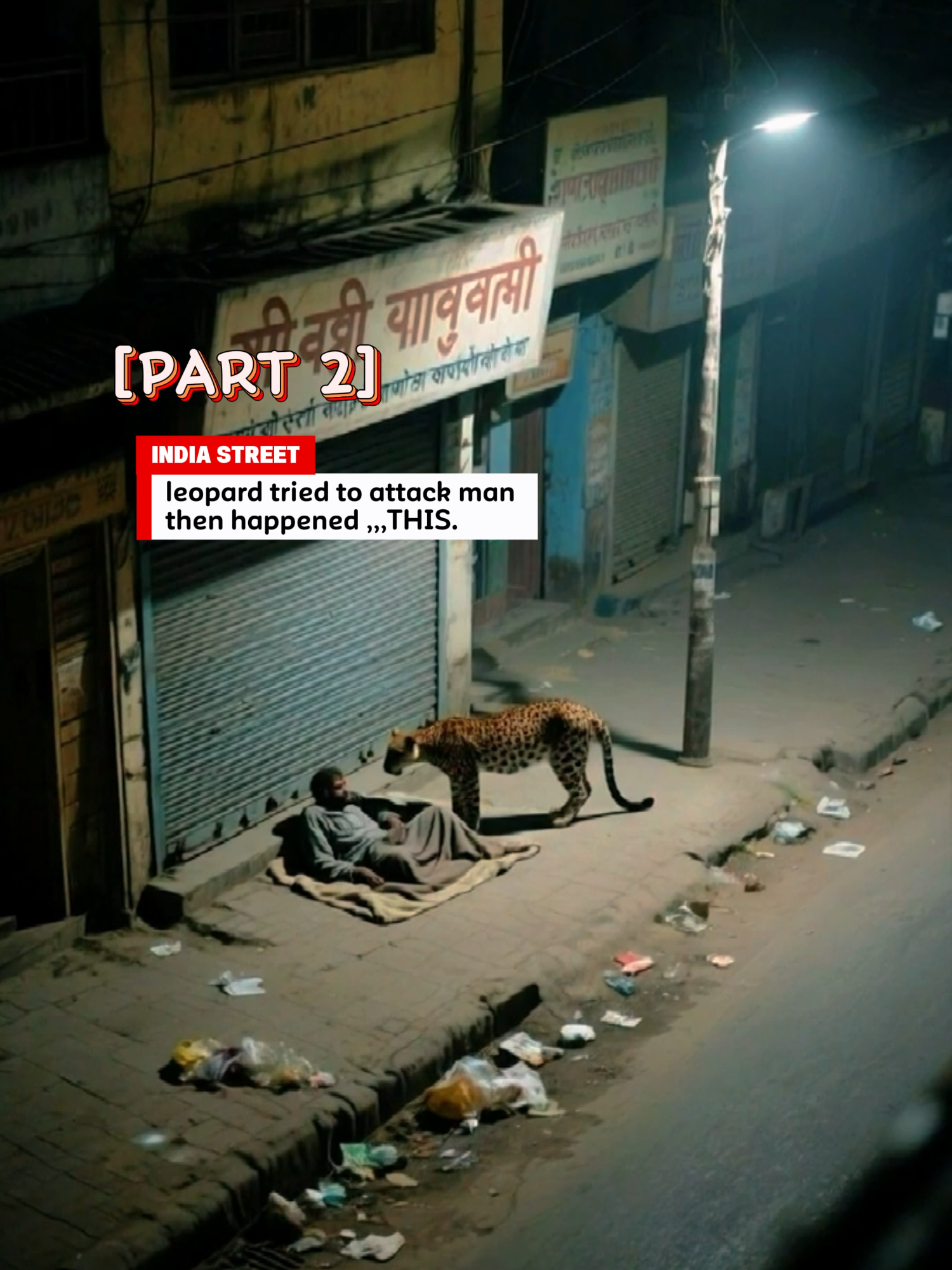 Indian Street Is Not Save Anymore || Poor Homeless Man #foryoupage❤️❤️ #india #cctv #walker #creation #ai #streetcrime #vira #wildlifephotography #lion #animal #leopard #Vlog #asmrkeyboard #mrbeast