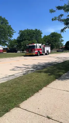 E2 for a fall off a bike#medical #firstresponders #firedepartment #enginecompany #kenoshafiredepartment 