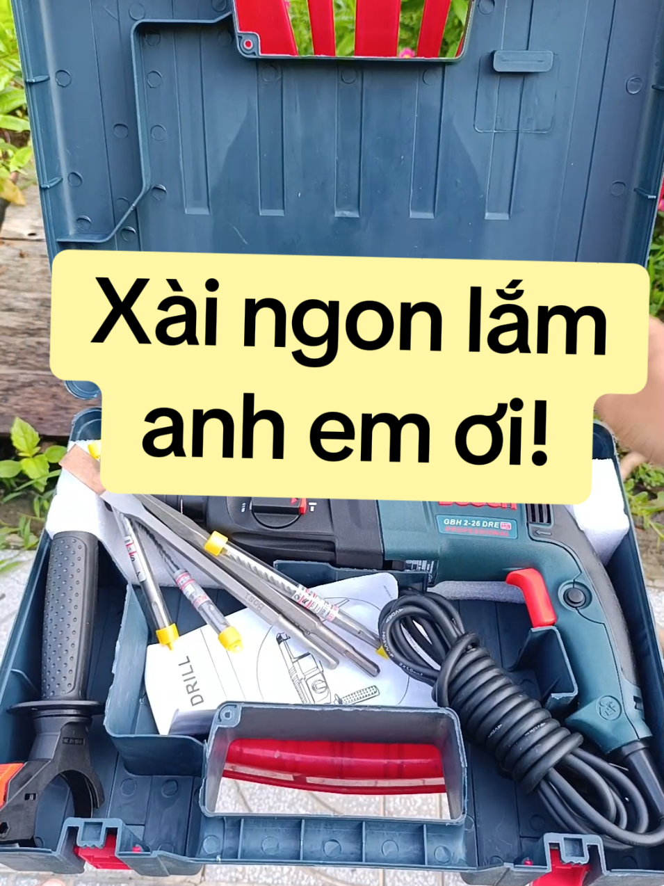 Máy Khoan Đục Bê Tông 3 Chế độ#banchaynhat #thinhhanh #xakho #gianggiadung900 #giadungtienich #thanhly #giadung #banchay #maykhoanbetong #maykhoan #maykhoanbosch #maykhoan3chucnang #bosch #boschtools 