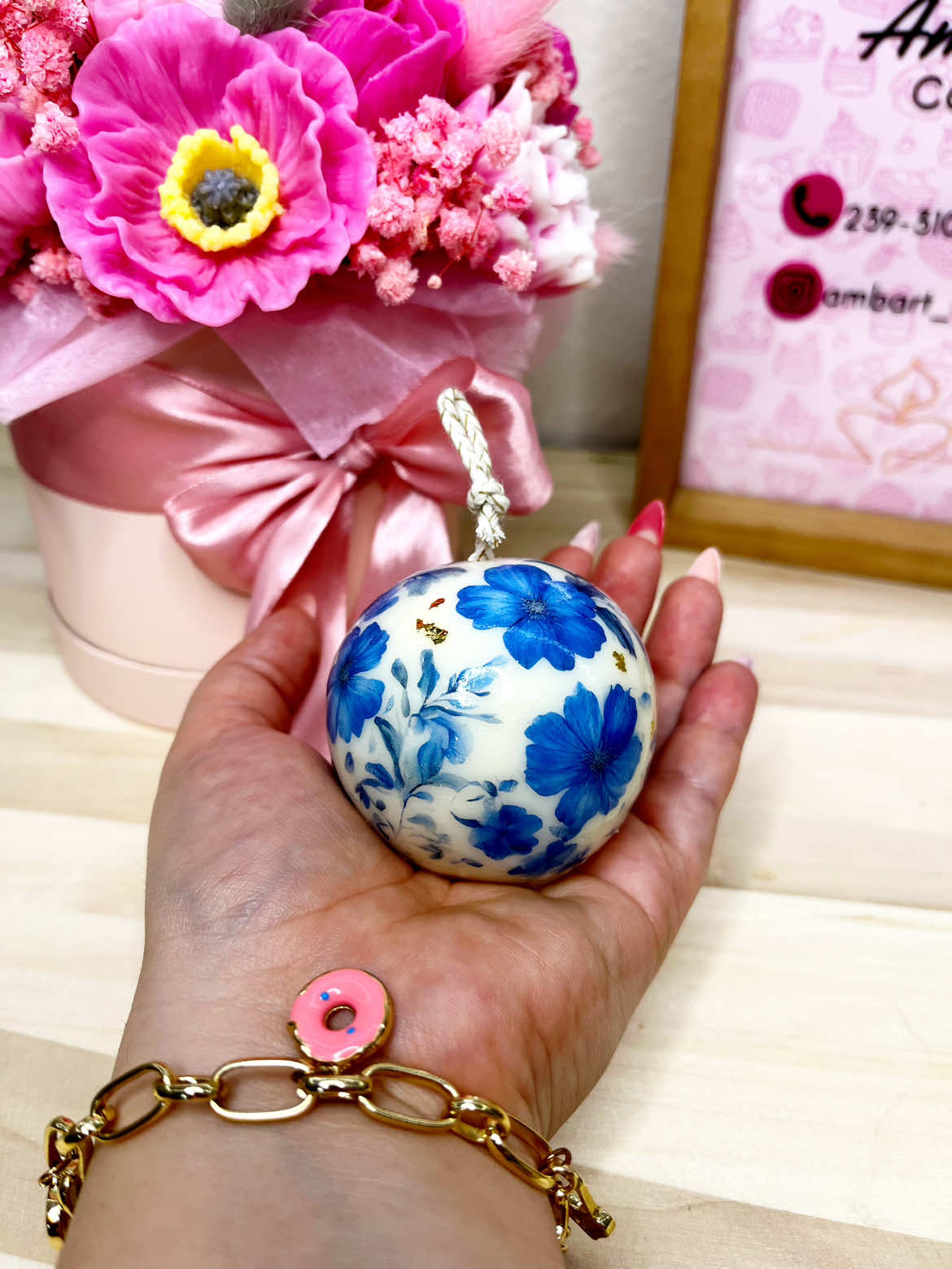 Vela decorativa efecto porcelana #DIY#hechoamano#FYP#veladecorativa#velaporcelana 