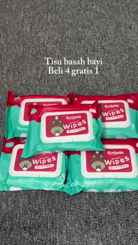 Tisu basah bayi beli 4 gratis 1, tanpa alkohol dan pewangi aman untuk bayi dan kulit sensitif , yuk co sekarang #tisubasahbayi #tisubayi #tisumurah #tisubasah #tisuviral #tisu #tisubasahmurah #tisubasahviral #tisubasahnonalkohol #tisubasahnonparfume 