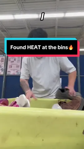 Found BANGERS at the bins😭 #sneaker #shoes 