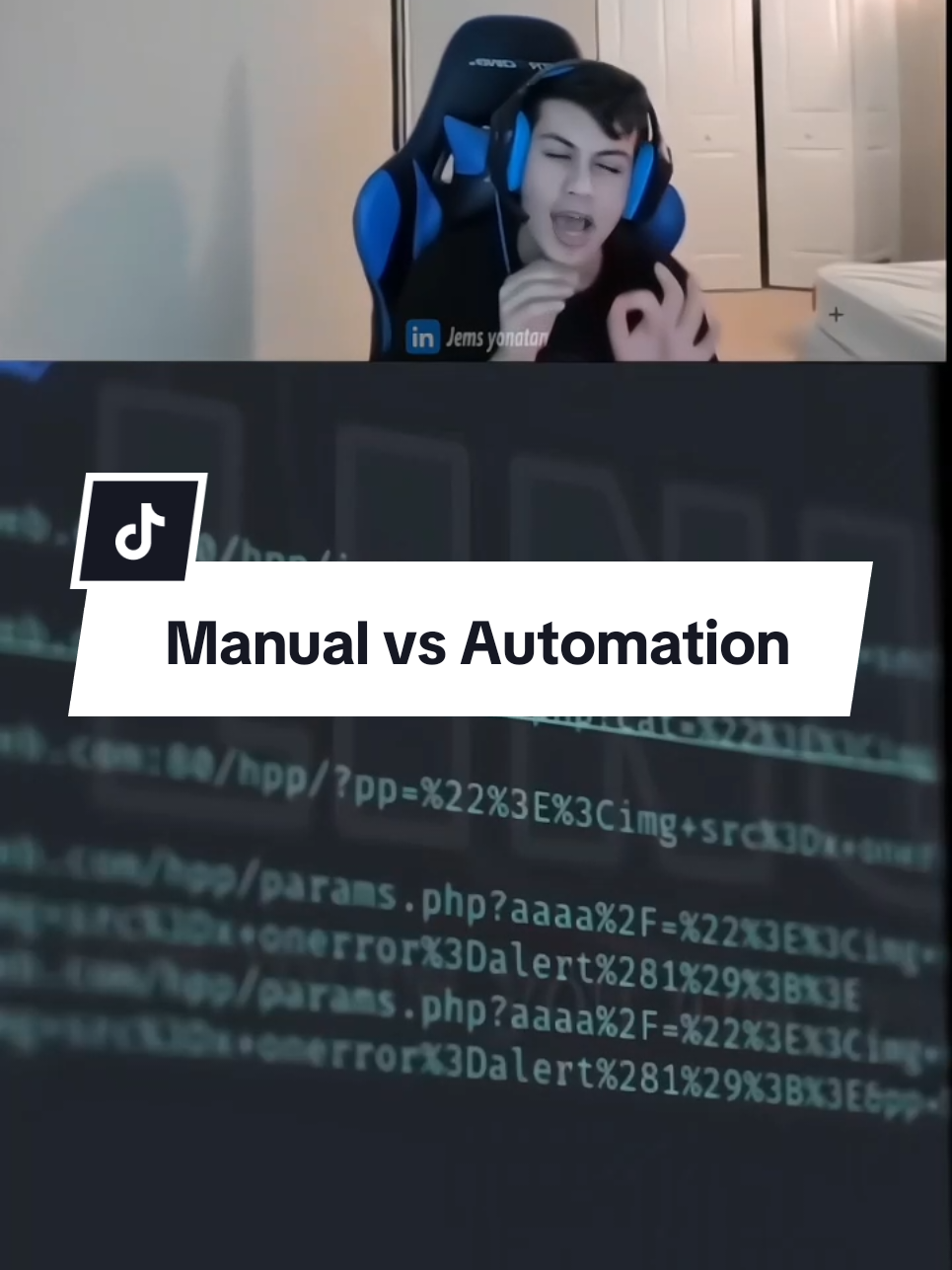 Manual vs Automation #kalilinux #cybersecurity #memestiktok #memes #cybersecurityawareness #clipperakademicrypto 