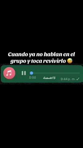 Cuando ya no hablan en el grupo y toca implovisar 😅😂 #audiosdewhatsapp #antonwts #audiosrandom #audiosvirales #audios #audioswhatsapp 