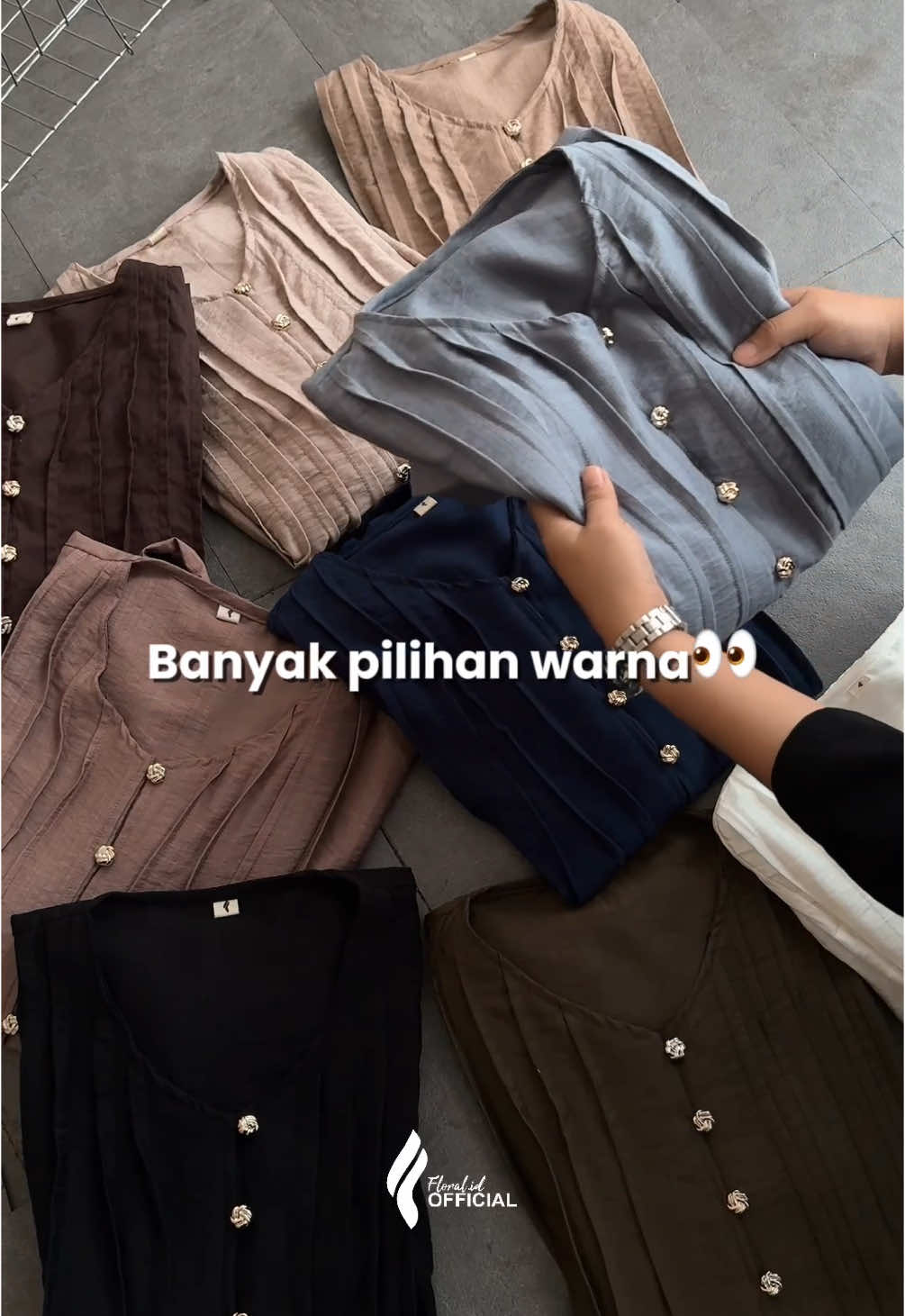 Rekomendasi kemeja blouse cantik👀❤️ cuss langsung CO ✨ #floralidofficial #floralid #lokalbrand #kemeja 