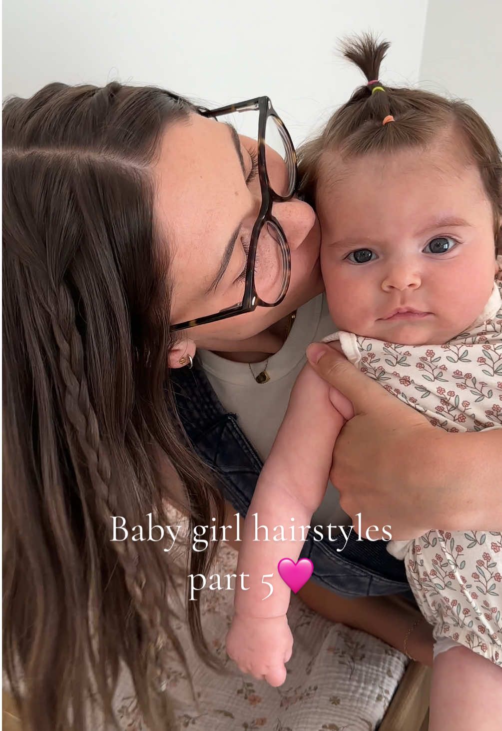 Let’s do my 3 month old’s hair!🩷 we got some colorful elastics today🥹 #girlmom #girlhairstyle #babygirlhairystyles #3montholdhairstyles #momlife #momtok 