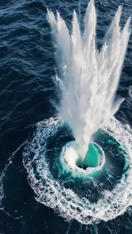 Epic SINKHOLE must watch #sea #ocean #water #waves #sinkhole #fyp 