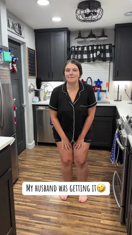 His pj’s are so cute🤣 #couplehumor #comedy #funny #marriedlife #husbandwife #Love #couplecomedy #lol #humor 