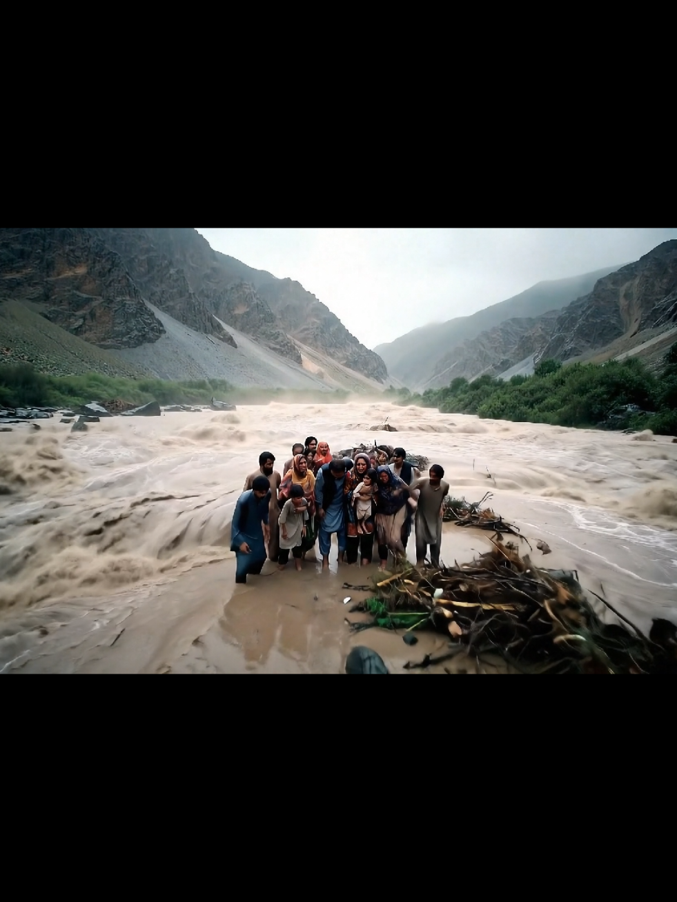 Swat ek selfie #sawat #news #rain #water #river #flood #swat 