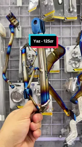 Chống Nghiêng Titanium Yaz,125zr #Twinracing #titanden #titanblack #125zrmalaysia🇲🇾 #yaz125 #wave125i_ไฟเลี้ยวบังลม #125zrmalaysia 