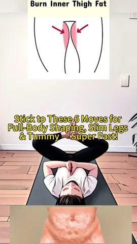 LOVE These 6 Moves for Full-Body Shaping, Slim Legs & Tummy — Super Fast! #shorts #Fitness #workout #slimming #health
