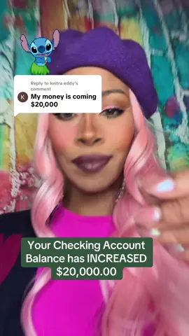 Replying to @keitra eddy #liloandstitch LETS GET IT!!! EVERYTHING IS POSSIBLE!!! #ManifestingWithQueenT #money #manifesting 