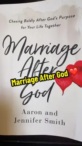 Marriage After God Book #marriageafterGod #aaronandjennifersmith #godlymarriage #marriageadvice #christianencouragement #husbands #wives #christianbooks #tiktokshopsummersale #dealsforyoudays 