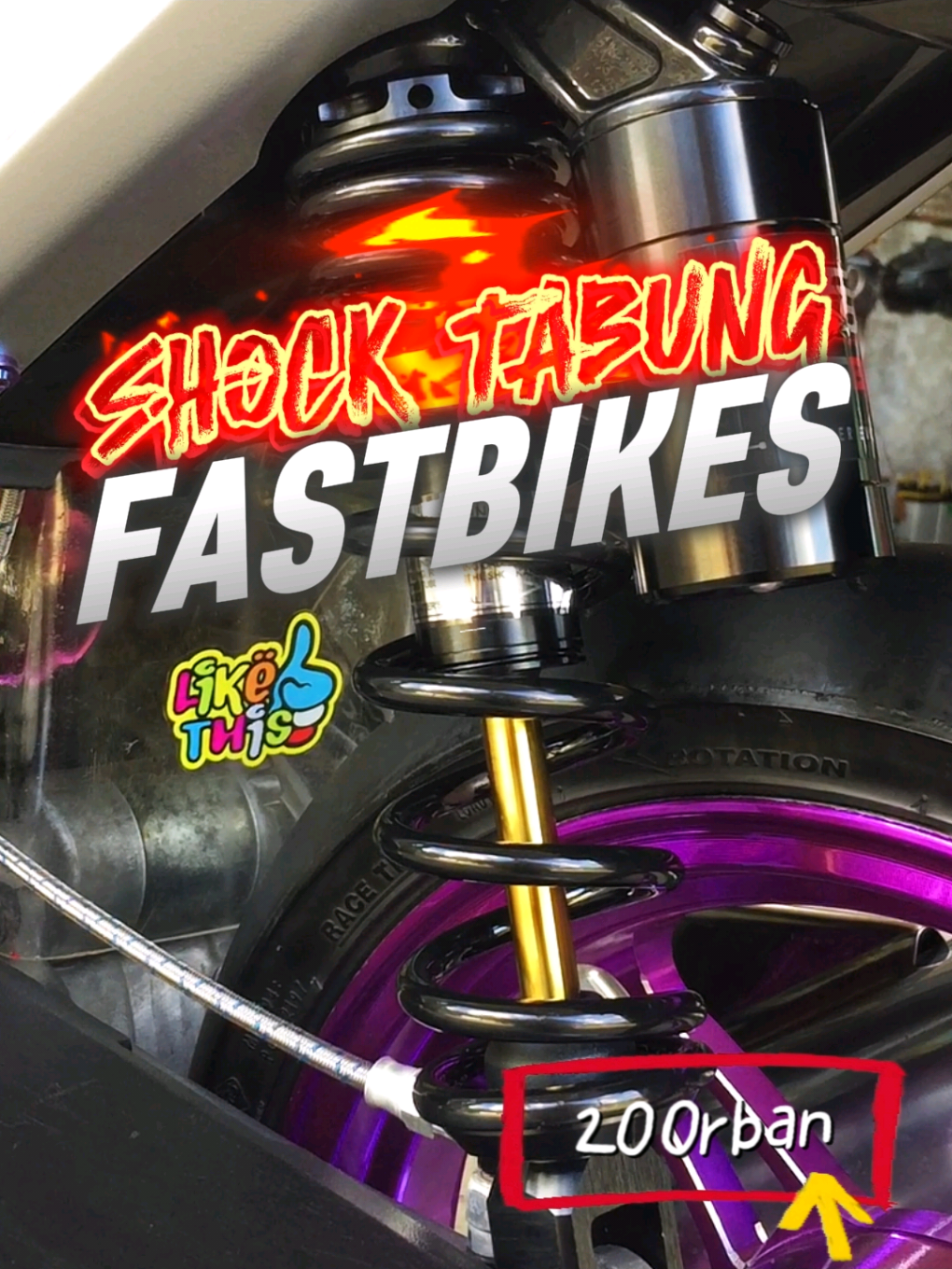 SeEmpuk ini😍 #shockfastbike #shockmio #shocktabung #shocktabungmurah #mio #shocktabungatasmatic #miomodifikasi 