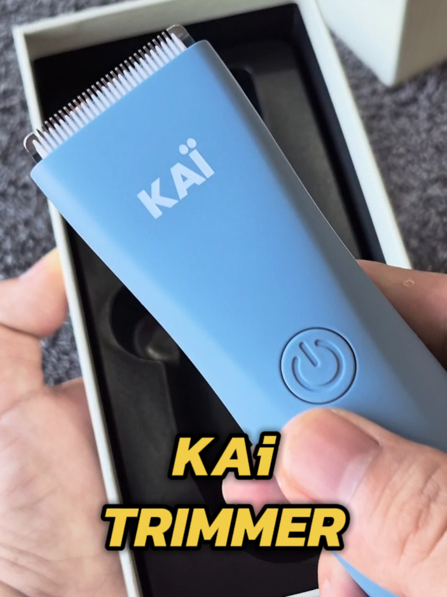 KAI TRIMMER กำจัดขนน้องชาย #kaigrooming #เครื่องเล็มน้องชาย 