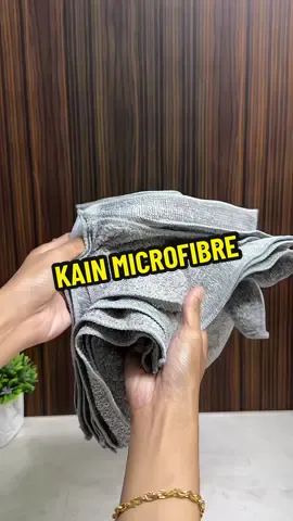 Kain ni meresap air, minyak dan paling penting senang nak bersihkan tau #microfiber #murah #kain 