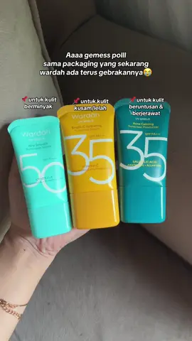 packaging barunya lebih baguss🤩 #sunscreen #sunscreenviral #wardahsunscreen #sunscreenwardah 