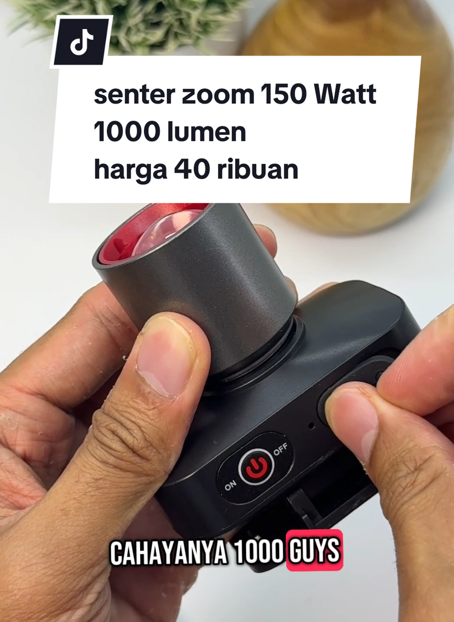 senter kepala zoom 1000 lumen super terang ,harganya murah banget !!! #rekomendasi #senterkepala #senterzoom #fy #fyp 