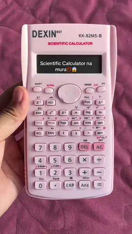 Scientific Calculator Para sa mga students dyan!✨😍 lalo na sa mga ni rerequired ng teachers na bumili ng scientific calculator. Hindi nyo na kailangan bumili ng mamahalin kasi wala pang 100 pesos ay meron kana ganito kagandang scientific calculator same function sa mga mamahalin✨😍 #calculator #scientificcalculator #schoolessentials 