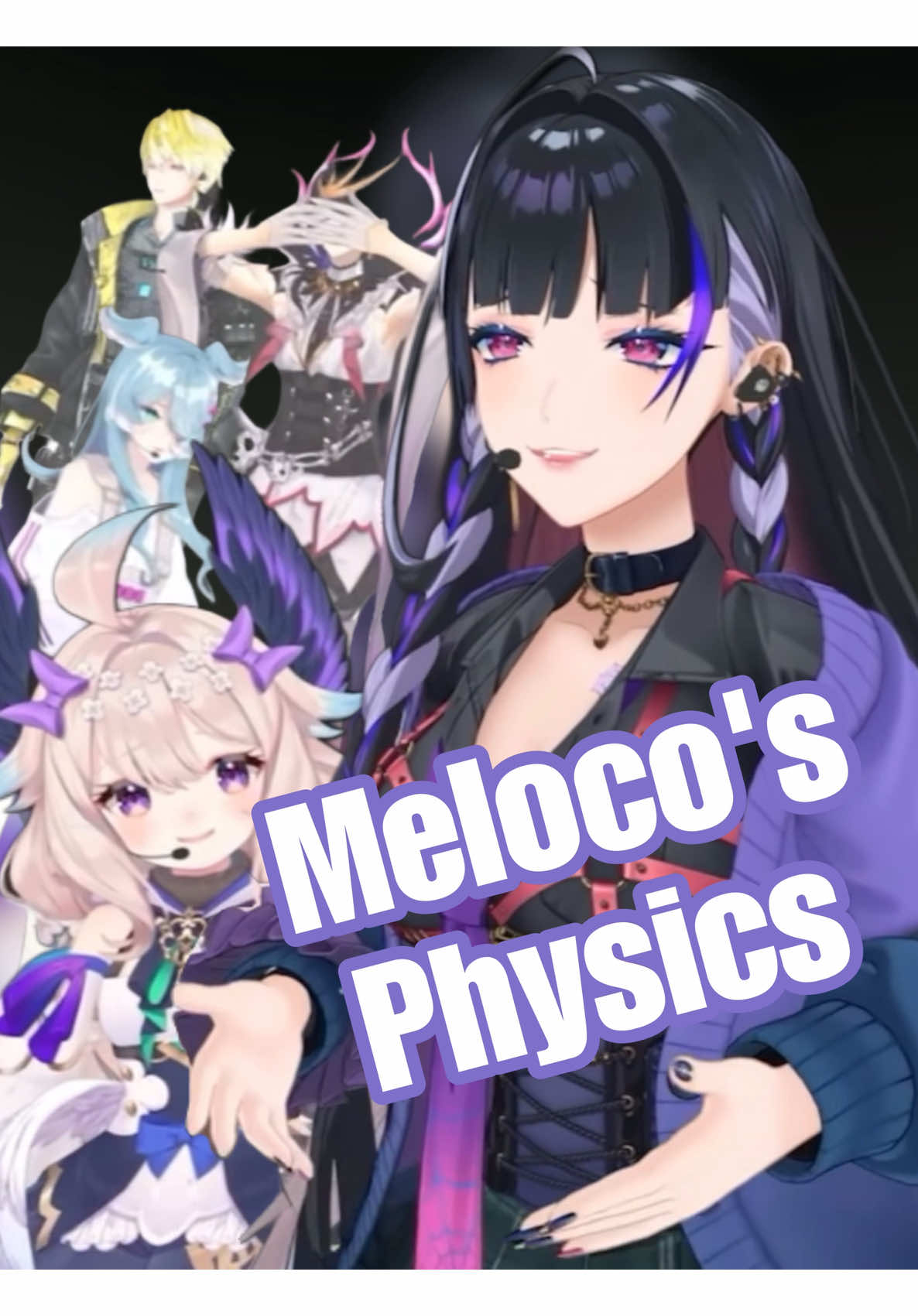 【NIJISANJI EN】Meloco’s physics are crazy  #nijisanjien #nijisanji_en #envtuber #Meloco3D #melocokyoran #elirapendora #ennaalouette #shuyamino #sonnybrisko 