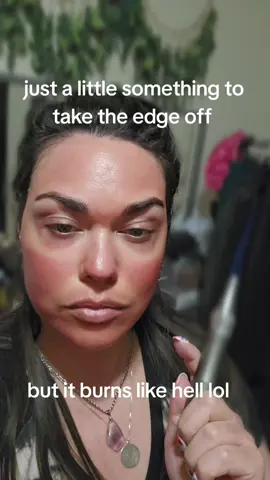 Just a little something to take the edge off. #microneedling #creatorsearchinsights #face #dermapen #microneedlingtherapy 