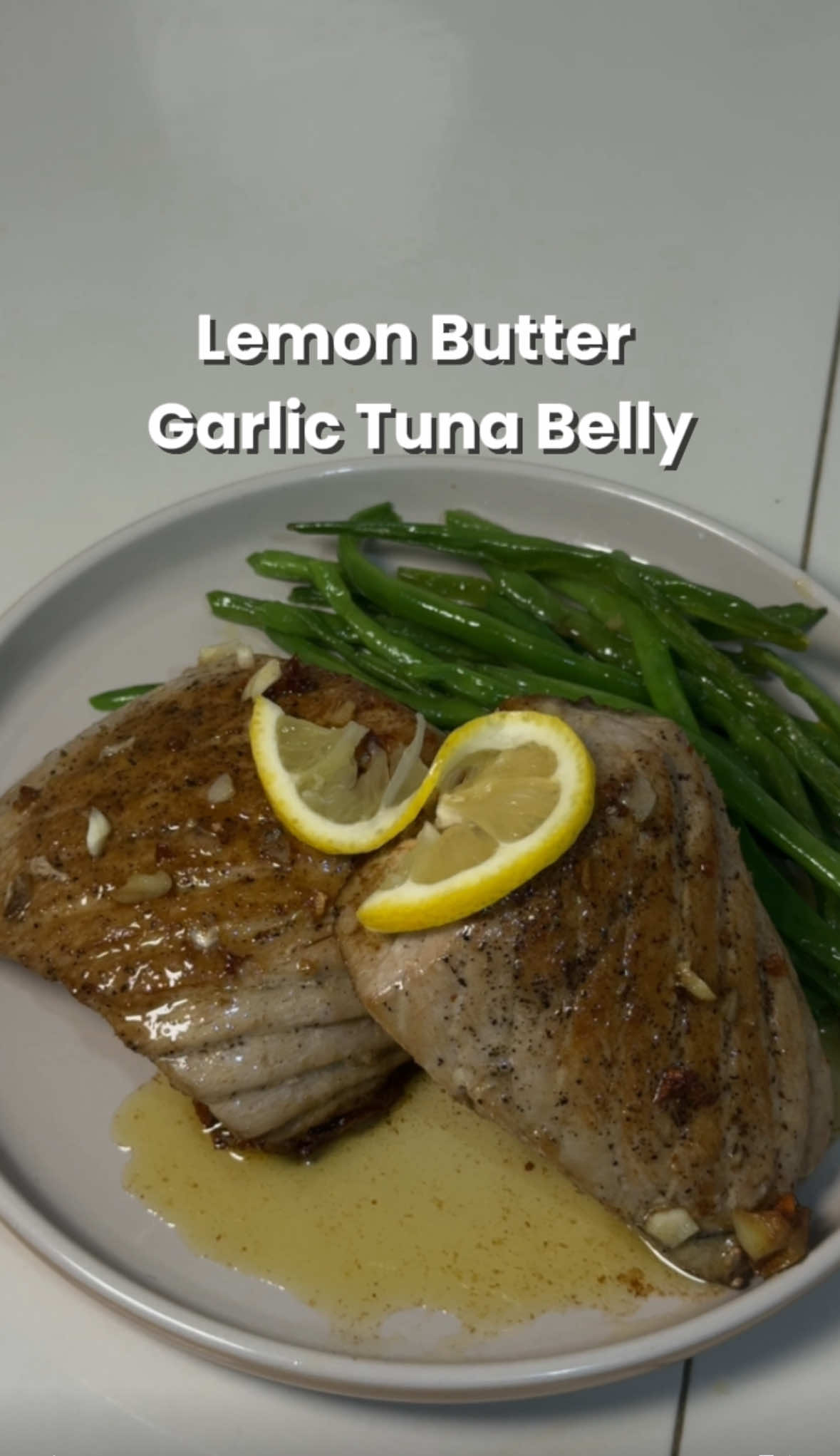 Lemon butter Garlic Tuna Recipe 🥰 Kain tayoooo 🥰🥰 #foodietok #FoodieTokPH #homecooking #lutoserye #uotd 