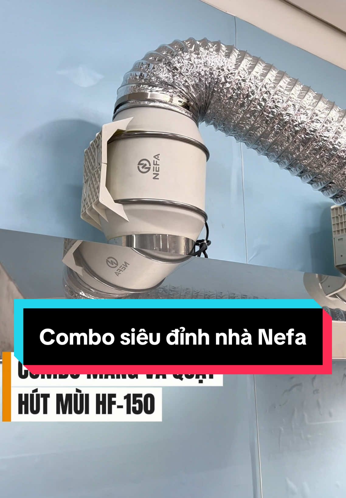 Combo máng và quạt hút mùi NEFA – giải pháp toàn diện cho căn bếp sạch mùi, sạch dầu 💨 Quạt hút công suất mạnh 🛠 Máng gắn gọn, dễ lau chùi 🎯 Phù hợp bếp từ 15-25m2 , bảo hành chính hãng 2 năm#quatthonggio #nefa #tiktok #hutmuithongminh #quathutmuidinhcao #LearnOnTikTok 