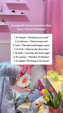 Bisa di baca dimana saja dan kapan saja✨🌷 #kumpulan7suratistimewa #bukusurahpilihan #jalurlangit #bukuamalan #rekomendasibuku 