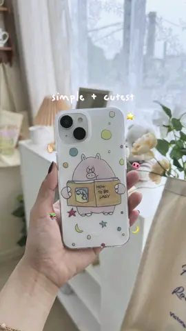 phonecase super cute and simple oink oink🐽😍💗 #case #caseiphone #iphonecase #fyp #fypシ #aesthetic #cute #casecuddles 