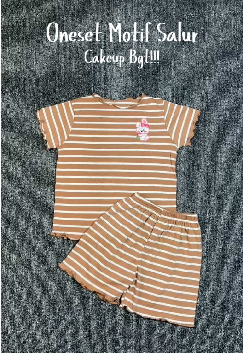 Oneset anak motif salur😍😍😍 cakeup bgt loh Moms  #oneset #onesetanak #onesetanakperempuan #setelananak #setelananakperempuan #setelananakmurah #fashionanak #wibgajian #paydaysale #trend #fyp #fypシ゚viral #fyptiktokviral 