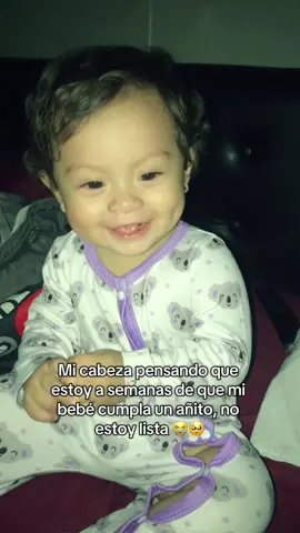 No estoy lista 🥲 #primerañodevida #bebestiktoks #primercumpleaños #momgirl 