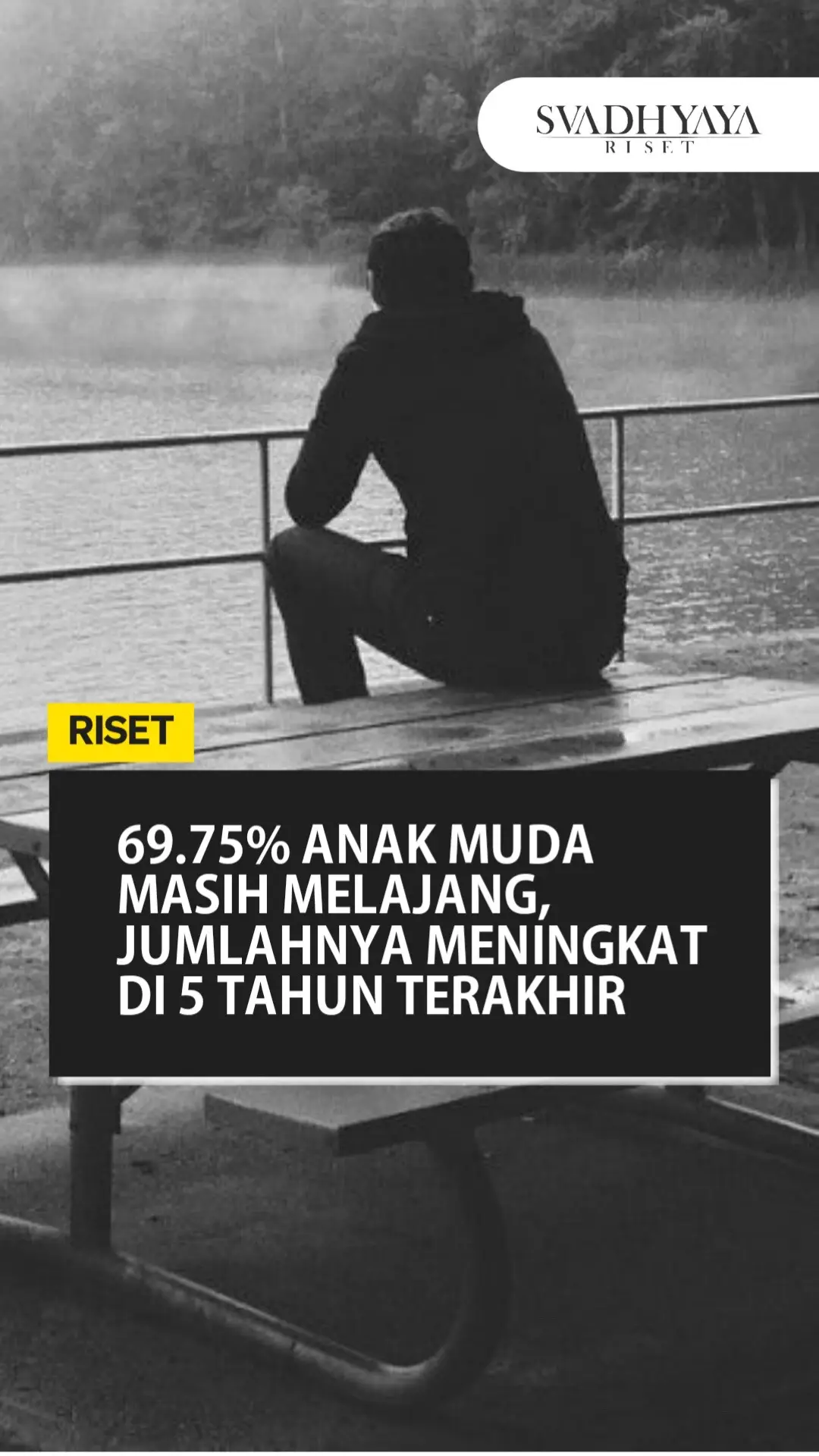 Mengutip CNBC terhadap data Susenas 2024, ditemukan 69.7% masyarakat muda usia 16-30 tahun ternyata masih melajang atau belum menikah. Jumlahnya kian meningkat selama lima tahun terakhir periode 2020-2024.  Kemudian persentase perkawinan di usia tersebut juga mengalami penurunan hingga di angka 29.1% pada 2024. Kemudian sisanya sekitar 1.15% berstatus cerai hidup/mati. Berikut data lengkapnya 1. 2020 - Belum Kawin: 59.82% - Kawin: 38.85% 2. 2021 - Belum Kawin: 61.09% - Kawin: 37.69% 3. 2022 - Belum Kawin: 64.56% - Kawin: 34.33% 4. 2023 - Belum Kawin: 68.29% - Kawin: 30.61% 5. 2024 - Belum Kawin: 69.75% - Kawin: 29.10% Diperkirakan terdapat sekitar 64,22 juta pemuda atau seperlima jumlah penduduk Indonesia yang tersebar di seluruh wilayah Indonesia. 60,72% diantaranya tinggal di perkotaan, sedangkan 39,28% tinggal di daerah perdesaan. Berdasarkan distribusi menurut wilayah, 54,71% pemuda terkonsentrasi di Pulau Jawa. #svadhyayarisetnusantara #riset #survei #penelitian #jomblo 