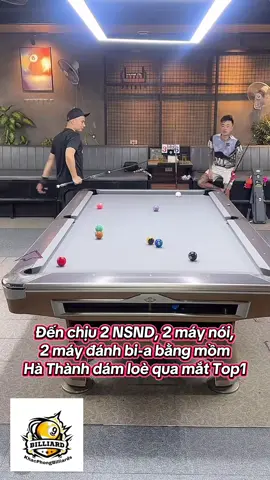 Hà Thành dùng công nghệ gì con 2 kia 😂#khacphongbilliard #xuhuong #billiards 