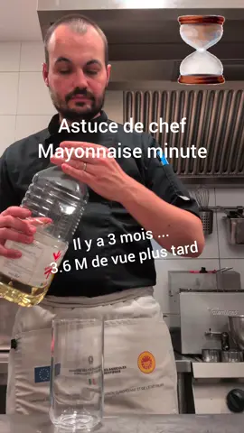 The best chef's trick for homemade mayonnaise in 1 minute flat! ⏱️ Everything in one jar and done. It's unreal! #mayonnaise #homemademayo #EasyRecipe #kitchenhack #quickrecipe #chefhack #foodhack #tiktokfood #cookinghack #fastrecipe #foodporn #homemade #foodhacks #lifehacks #Recipe 