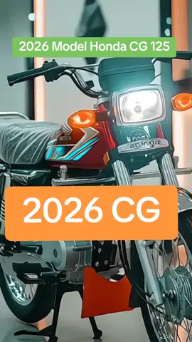 2026 Model Honda CG 125 #2026 #model #honda #cg #125 