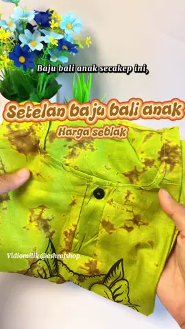 Setelan baju bali anak#bajubalimurah #bajubali #tiktokaffiliate #tiktokshop #tiktokviral #affliate #cod 