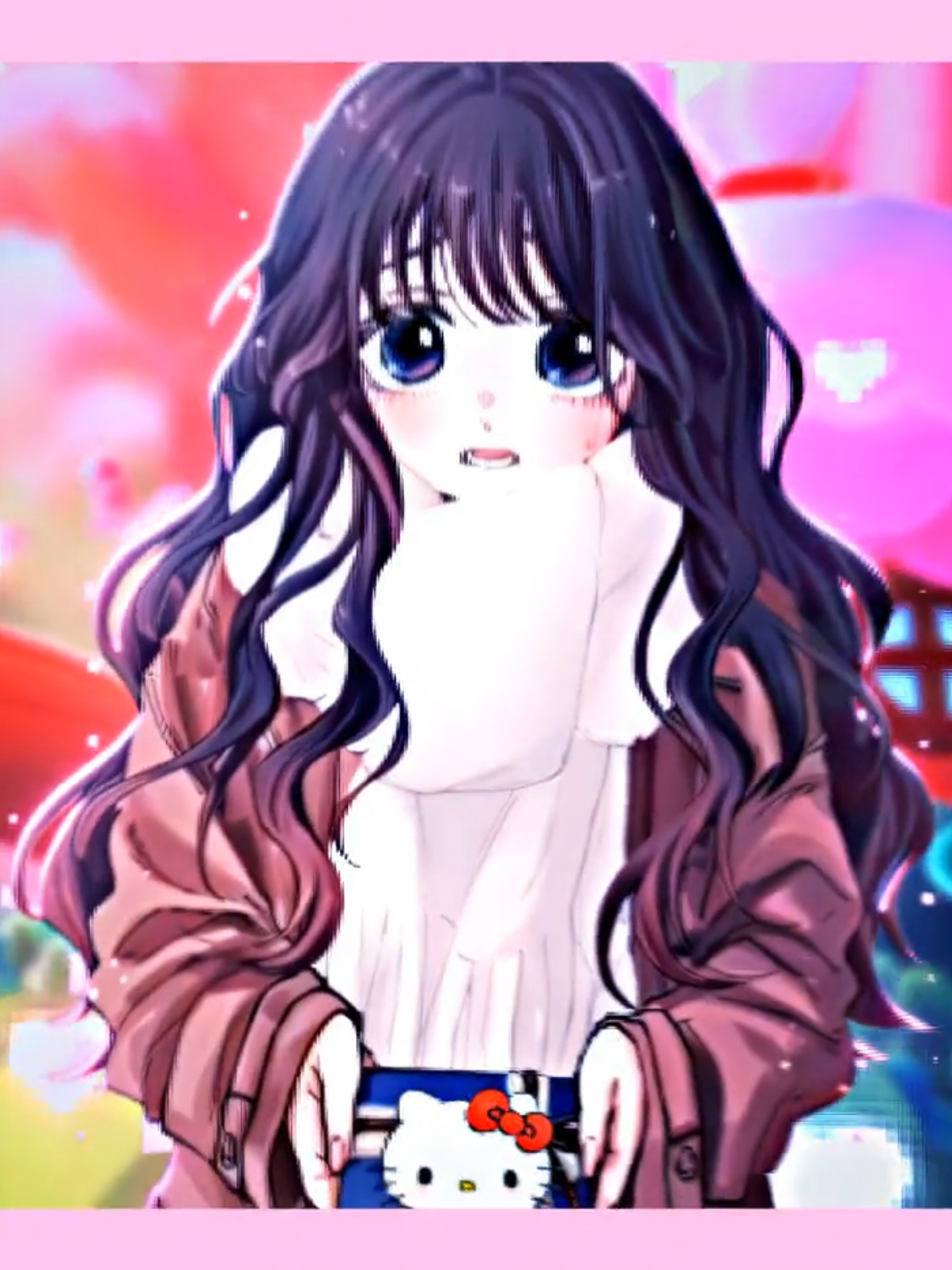 Waguri x Hello Kitty  #edit #foruyou #fyp #120fps #mangaedit #hellokitty #waguri