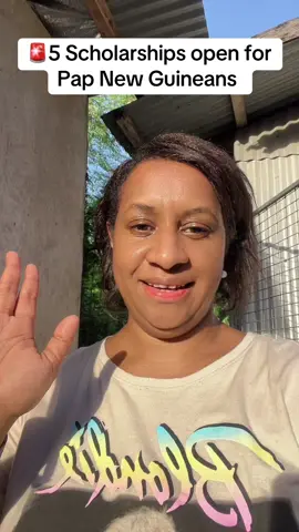 There are 5 scholarships available for 🇵🇬 For a small fee I can point you in the right direction and guide you on the process. Check out my profile and reach out to me via WhatsApp or DM 