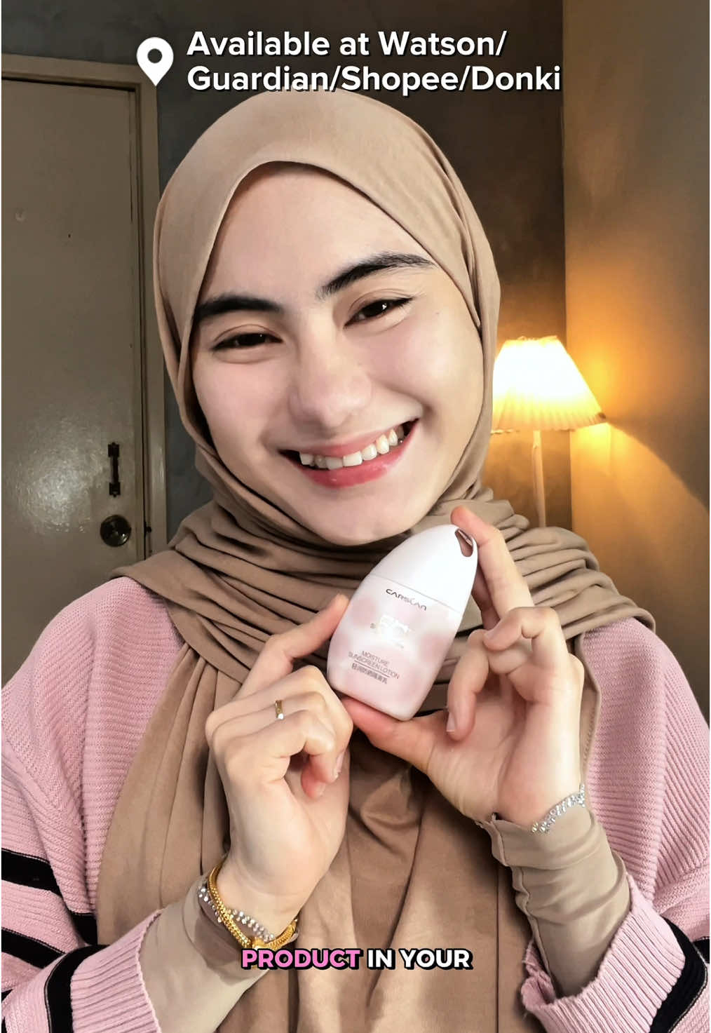 Recently nan memang suka pakai tinted sunscreen kalau nak keluar. Jimat masa, senang, & paling penting skin nampak cantik berseri🥰 #CarslanSummerMakeup #Carslan 
