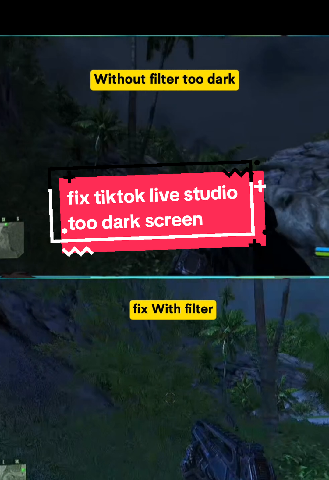 Fix Tiktok live studio too much dark when live gaming.  increase tiktok live studio brightness. fix live too dark live studio. #CapCut #fix #tiktoklive #fixtiktoklivestreaming #fixtiktok #livestudio #fy #fyp #fypシ #fypシ゚viral #fypシ゚viral #fypage 