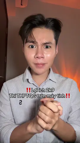 Lợi ích thi THPTQG trên máy tính dành cho 2k9 #xuhuong #2k9 #2k8 #2k7 #sinhvien #daihoc #thithptquốcgia #totnghiep 