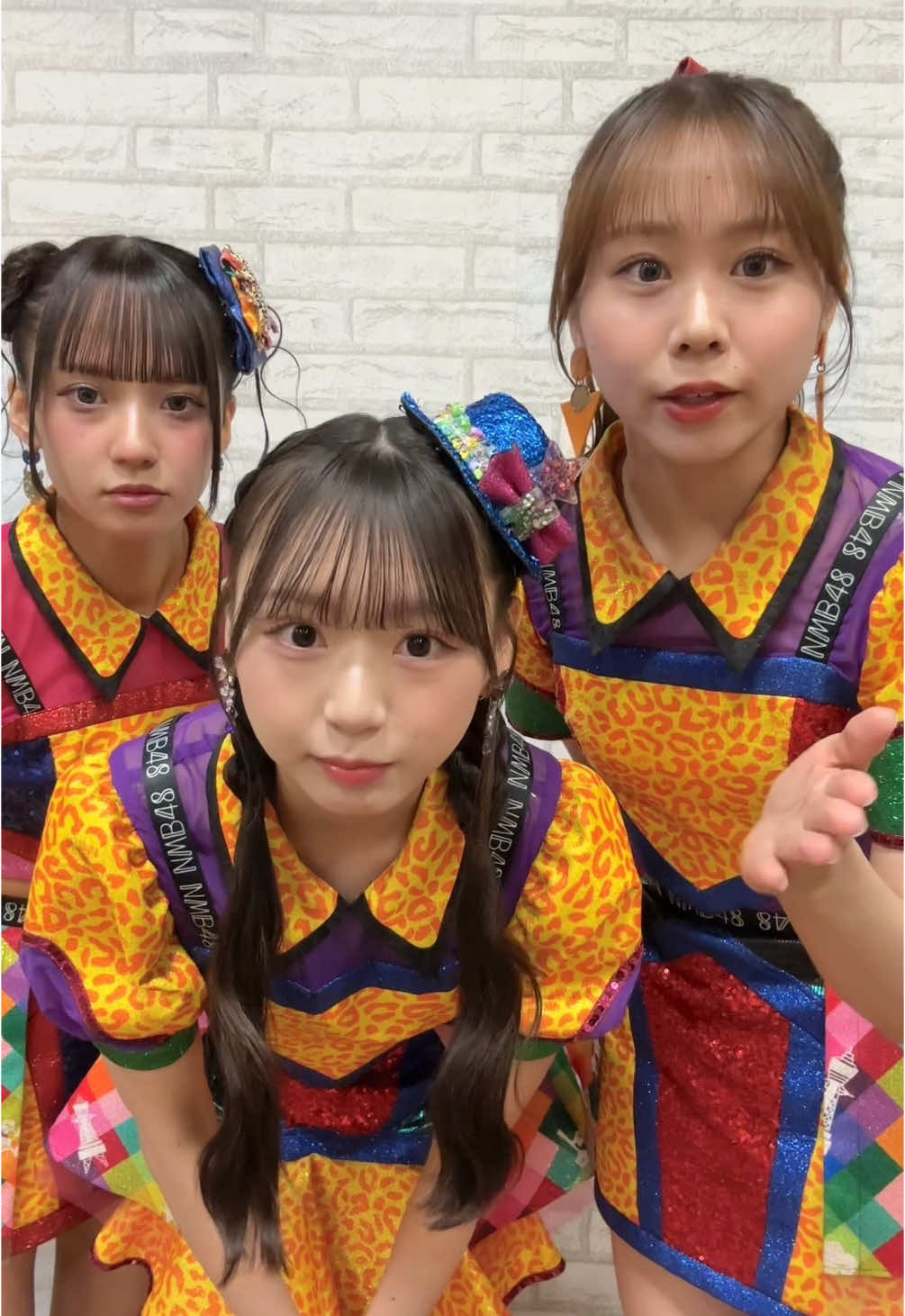 推しメンを見て時間溶かしてね〜🫠🩵🧊 @平山真衣 @池田典愛【NMB48】@泉綾乃  #推し活 #アイドル #nmb48 