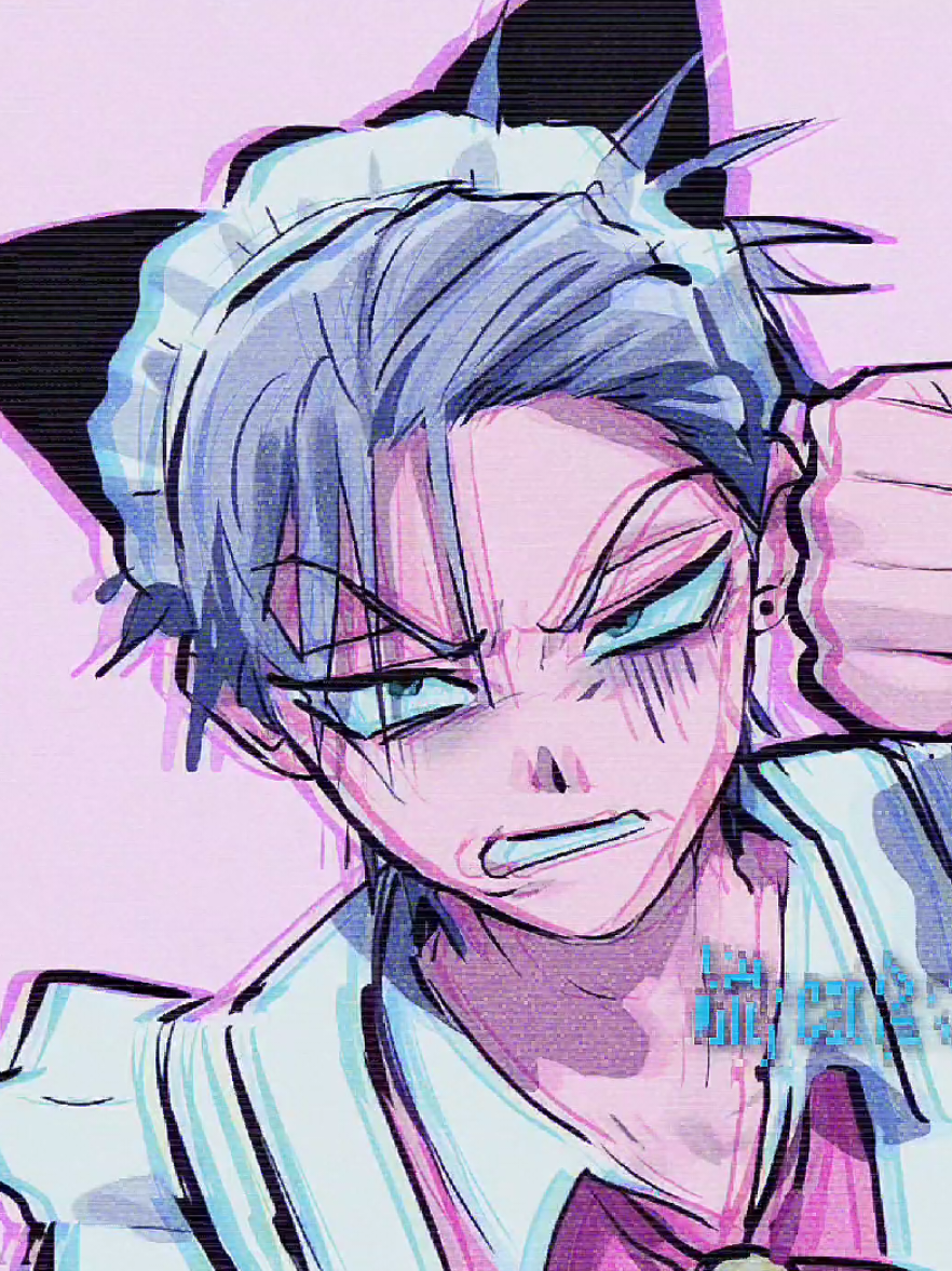 #TILL - nasty little kitty cat 💜 .  .  .  #alienstage #alienstagetill #glitchedit #jugg 